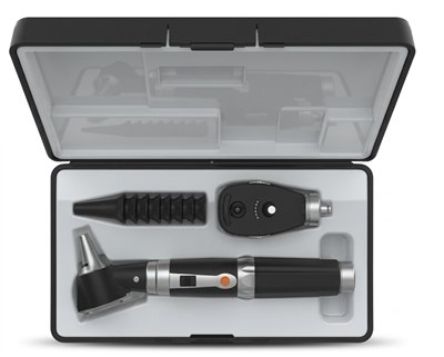 El Tipi Fiber Optik Otoskop ve Oftalmoskop Seti